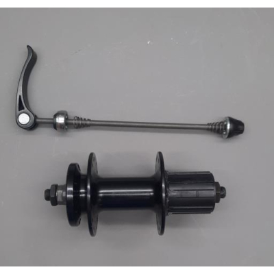 MAZA TRASERA 32H QR 135/5 6 PERNOS NEGRA }TALON/TEMPT MY22